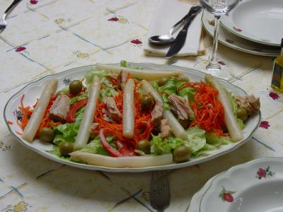 Salad-part of today's lunch