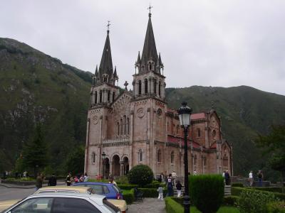 Church in Covadonga.