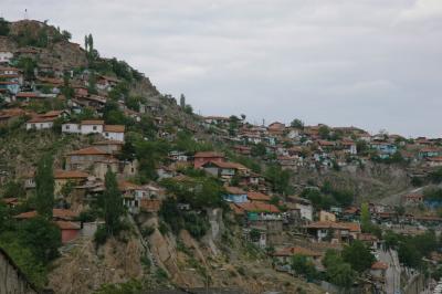 Ankara hill opposite fortress