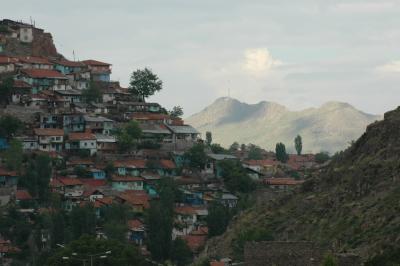 Ankara hill opposite fortress