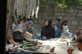 196 Istanbul  Market day at Fatih Mosque june 2004