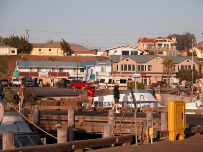 View of the Adventure Inn, Morro Bay, CA
