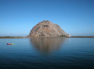 Morro Rock in perspective