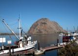 View of Morro Rock from pier