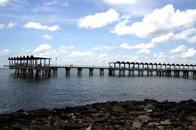 Nice day at the pier.