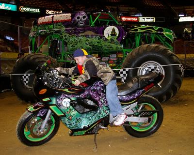 Grave Digger Motorcycle