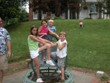Kids and their cannons!