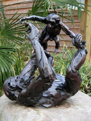 Chimp Sculpture