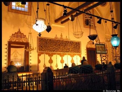 Tombs of the dervish leaders are near by