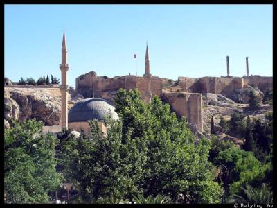 Mosque and the citadel on Damlacik Hill