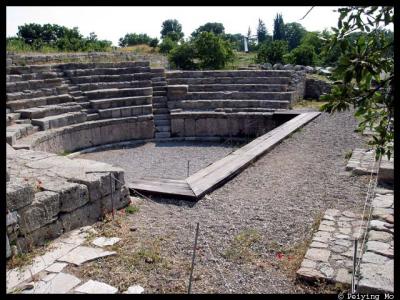 Roman Odeon where concerts were held