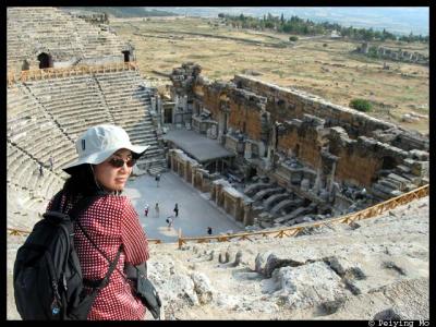 Roman Theatre -- built in 200BC could seat 12000 people