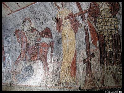 Murals by early Christians in 11th century