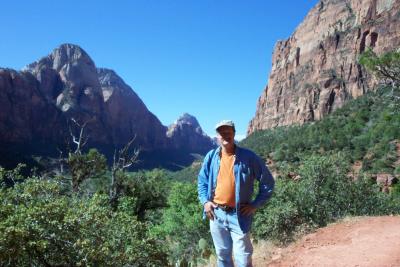 Fred in Zion Park