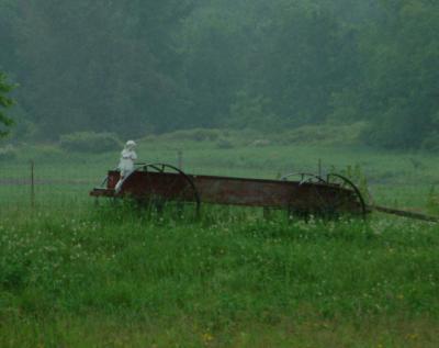 Cherub in a Wagon