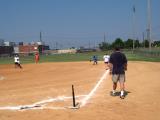 Run to first base