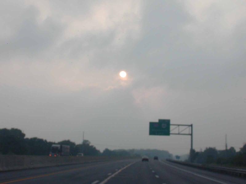 0007 blurry sun over I-80