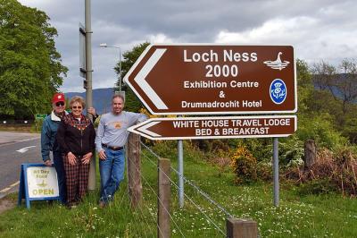 Me and the McMahons, Near Loch Ness