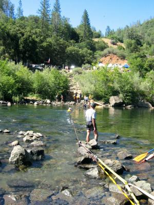 Rucky Chucky river crossing<br>78 miles</br>