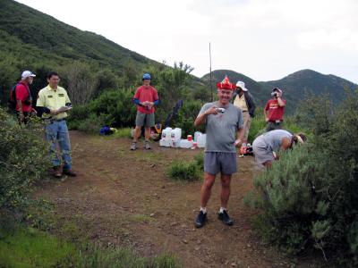 Tri-peaks aid station