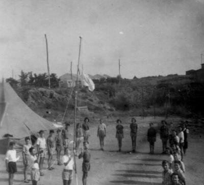 מחנה עבודה בעברון - 1949