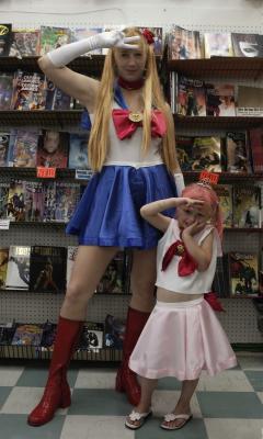 Sailor Scouts on the job!