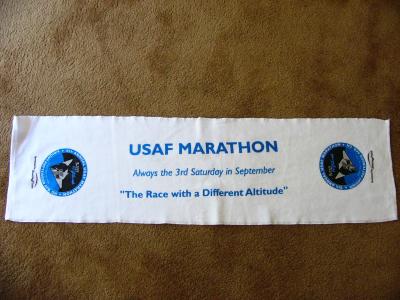 Towel - given out at finish line