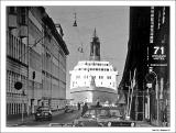 Ship in the street. - Copenhagen in the 70s