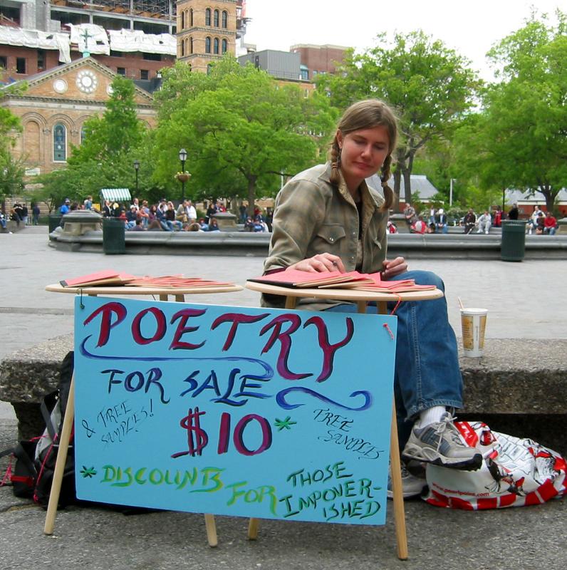 Poetry for Sale