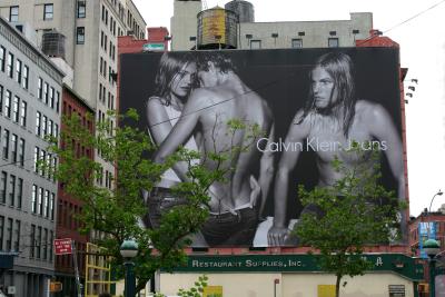 Calvin Klein at E Houston Street near Broadway