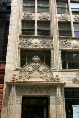 Main Entrance Lower Left Corner