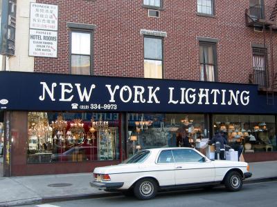 New York Lighting  on the Bowery