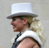 Crest Smile with a White Top Hat