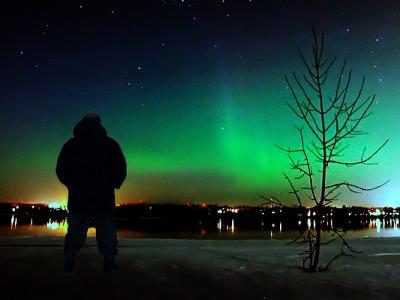 Watching the Northern Lights