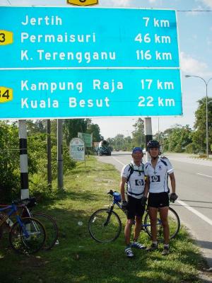 another 116km to Kuala Terengganu