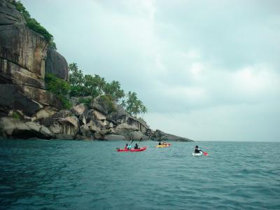going around Pulau Dayang