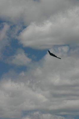 B-2 fly-by
