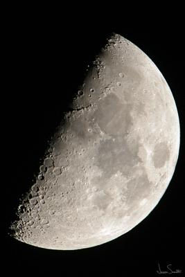 The Moon with 20D at 1000mm
