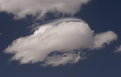 Cloud with a Combover (Reno, Nevada)