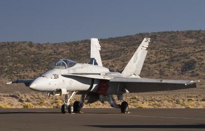 F-18 on Tarmac