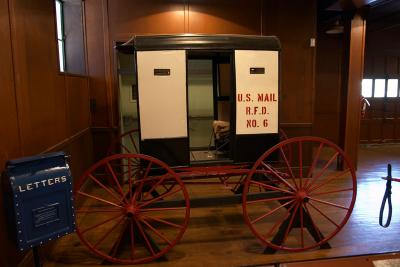 A forerunner to the mail jeep.