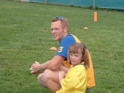 Shelby Doxtater with her Coach.