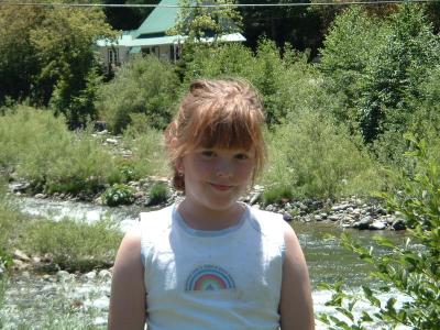 Beautiful Shelby posing in Downieville.