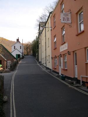 Street view, Lynmouth, Devon