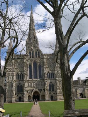 let me see..AH! Salisbury Cathedral
