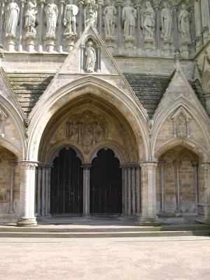 Main entrance, Salisbury Cathedral