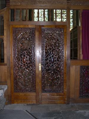 Carved door, Salisbury Cathedral