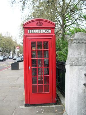 George VI Phone box