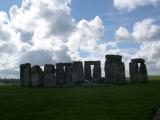 Stonehenge, backlit