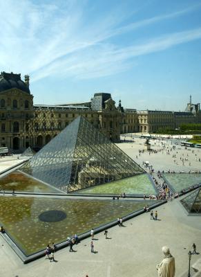View From Inside The Louvre